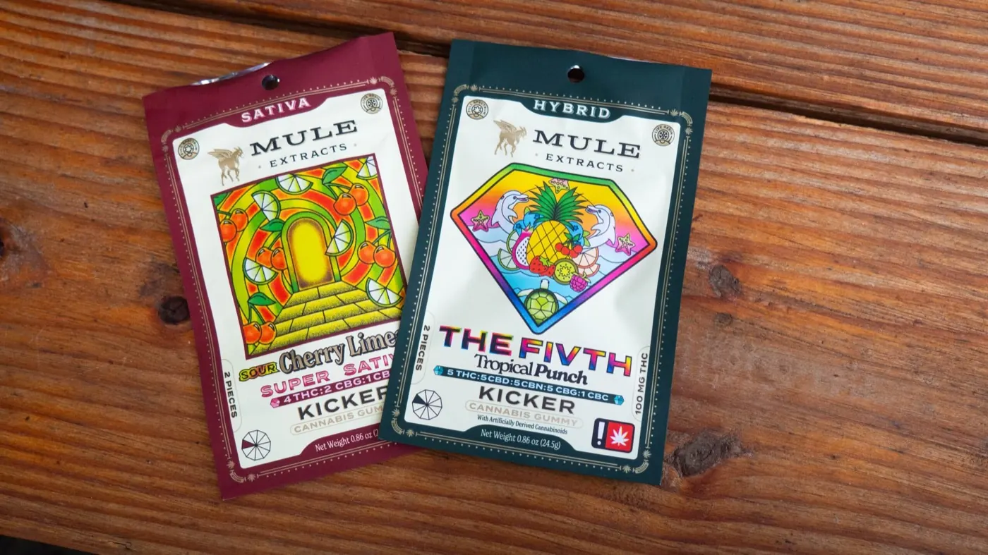 Mule Extracts CBC Kicker gummies
