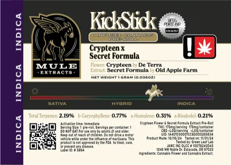 Crypteen x Secret Formula KickStick
