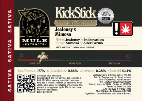 Jealousy x Mimosa KickStick