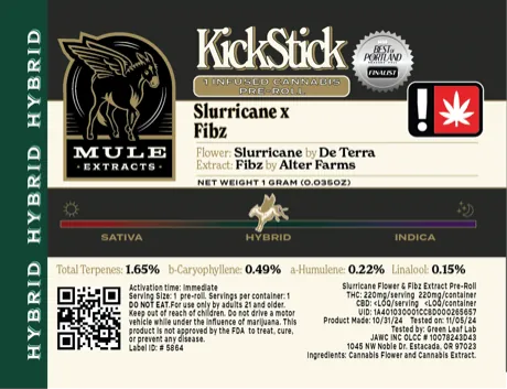 Slurricane x Fibz KickStick