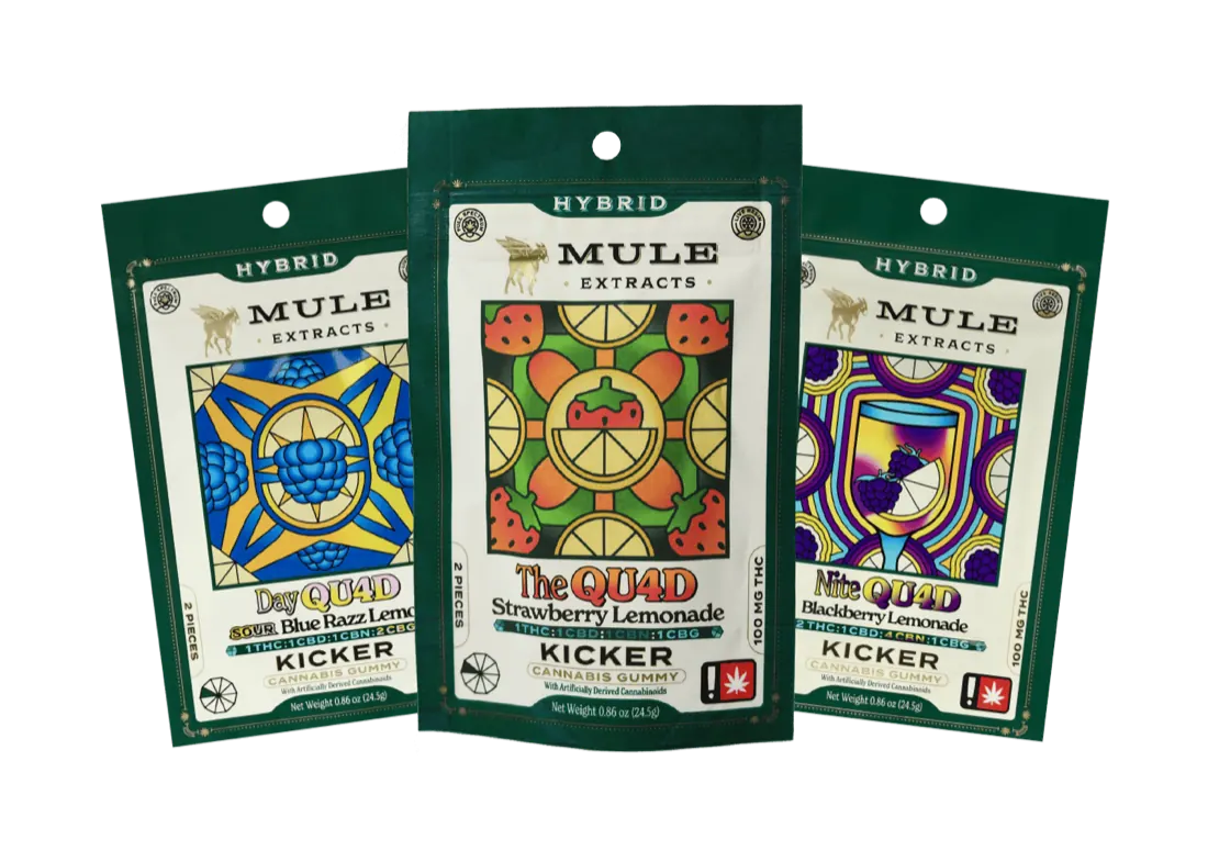 The QU4D, Day QU4D and Nite QU4D Kicker range